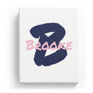 Brooke Overlaid on B - Artistic
