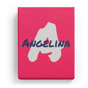 Angelina Overlaid on A - Artistic