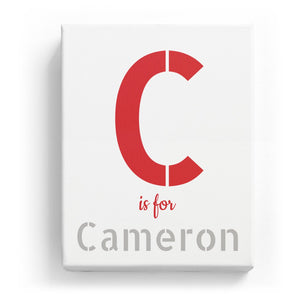C is for Cameron - Stylistic