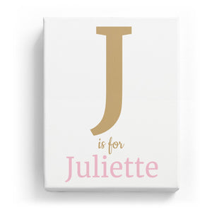 J is for Juliette - Classic