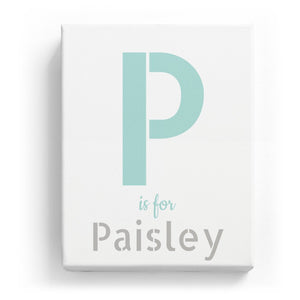 P is for Paisley - Stylistic