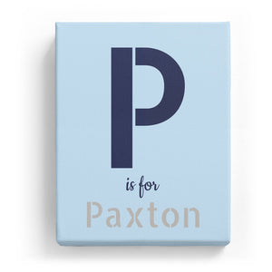 P is for Paxton - Stylistic