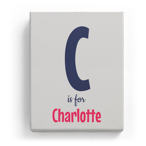 C is for Charlotte - Cartoony