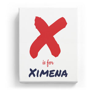 X is for Ximena - Artistic