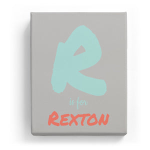 R is for Rexton - Artistic