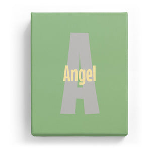 Angel Overlaid on A - Cartoony
