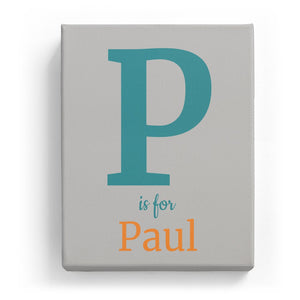 P is for Paul - Classic