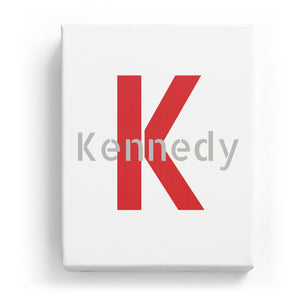 Kennedy Overlaid on K - Stylistic