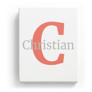 Christian Overlaid on C - Classic