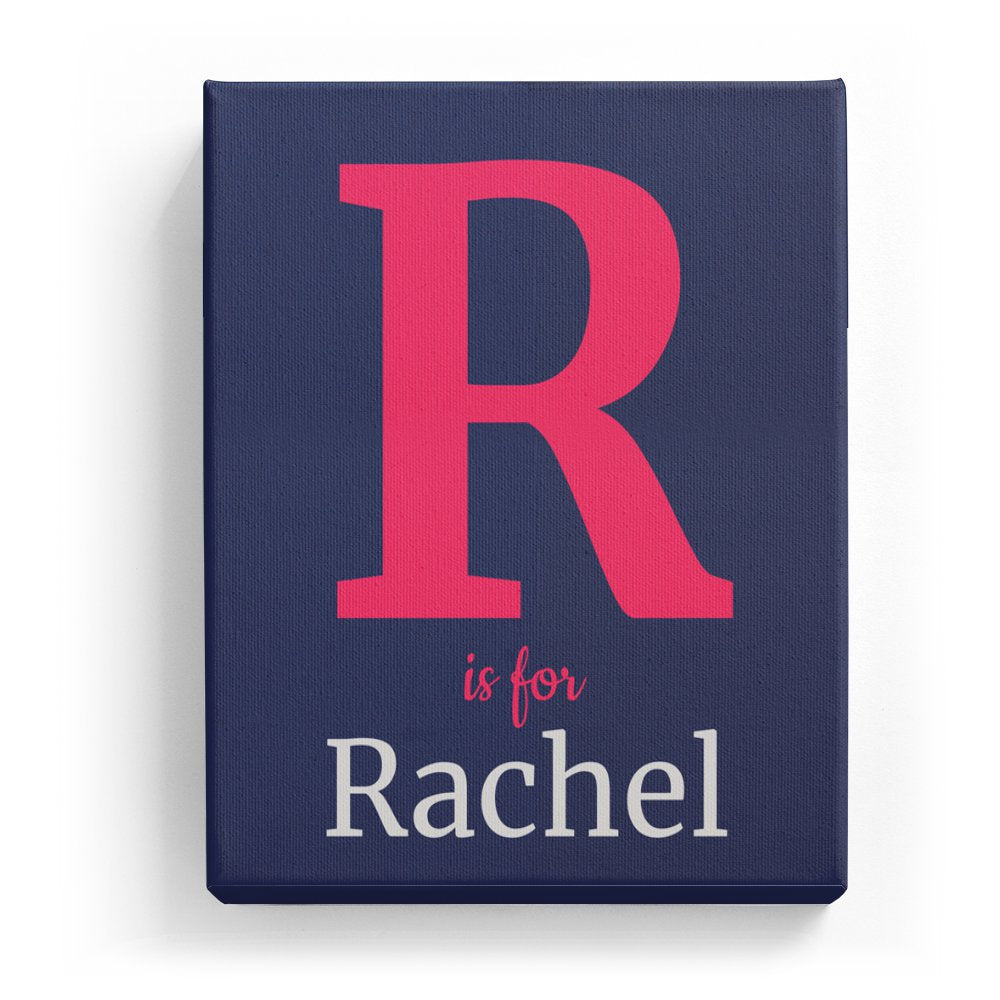 Rachel's Personalized Canvas Art