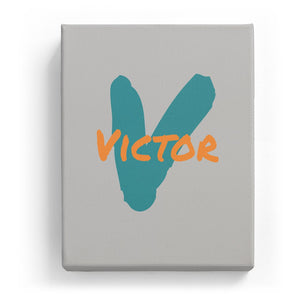 Victor Overlaid on V - Artistic
