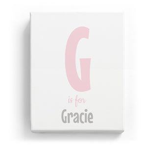 G is for Gracie - Cartoony