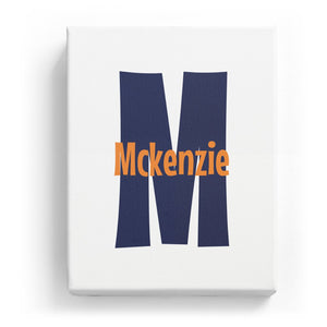 Mckenzie Overlaid on M - Cartoony