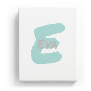 Eva Overlaid on E - Artistic
