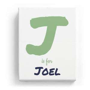 J is for Joel - Artistic
