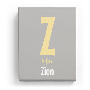 Z is for Zion - Cartoony