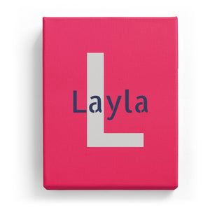 Layla Overlaid on L - Stylistic