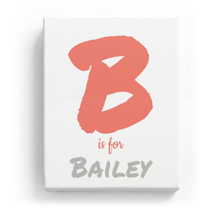 B is for Bailey - Artistic