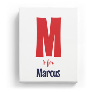 M is for Marcus - Cartoony