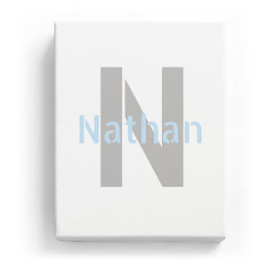 Nathan Overlaid on N - Stylistic