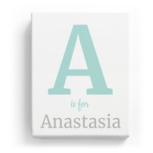 A is for Anastasia - Classic