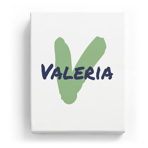 Valeria Overlaid on V - Artistic