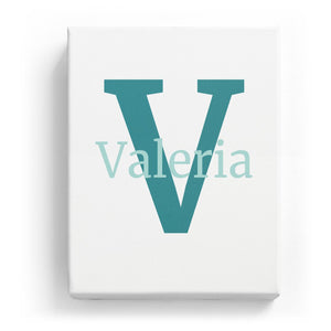Valeria Overlaid on V - Classic