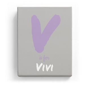 V is for Vivi - Artistic
