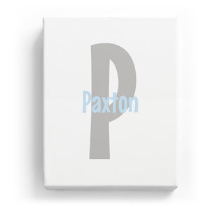 Paxton Overlaid on P - Cartoony