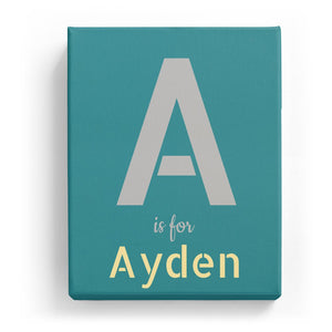 A is for Ayden - Stylistic