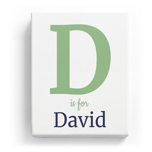 D is for David - Classic