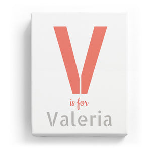 V is for Valeria - Stylistic