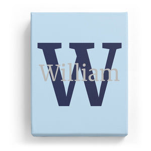 William Overlaid on W - Classic