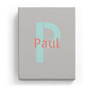 Paul Overlaid on P - Stylistic