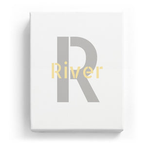 River Overlaid on R - Stylistic