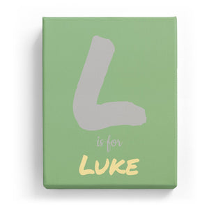 L is for Luke - Artistic