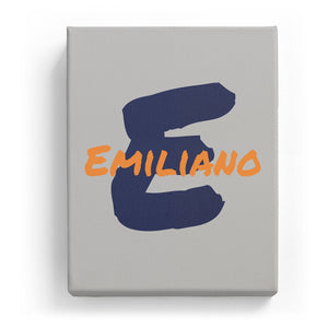 Emiliano Overlaid on E - Artistic