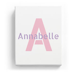 Annabelle Overlaid on A - Stylistic