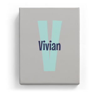 Vivian Overlaid on V - Cartoony