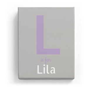 L is for Lila - Stylistic