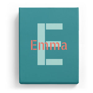Emma Overlaid on E - Stylistic