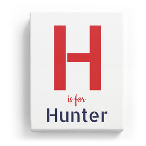 H is for Hunter - Stylistic