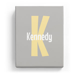 Kennedy Overlaid on K - Cartoony