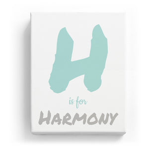 H is for Harmony - Artistic