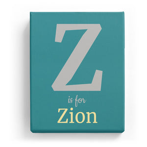 Z is for Zion - Classic