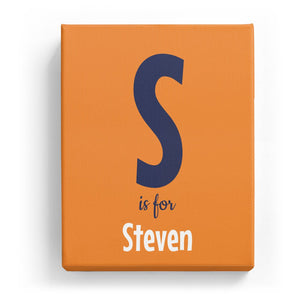 S is for Steven - Cartoony