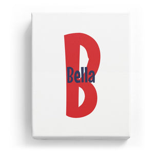 Bella Overlaid on B - Cartoony
