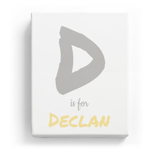 D is for Declan - Artistic