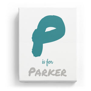 P is for Parker - Artistic