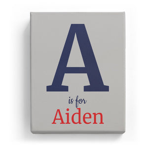 A is for Aiden - Classic